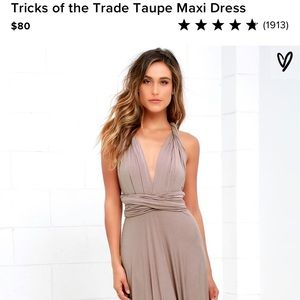 Lulus bridesmaid dress